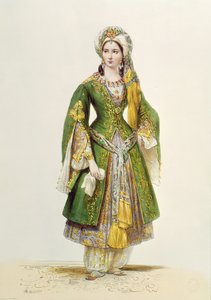 Mademoiselle Rachel (1821-58) som Roxane i 